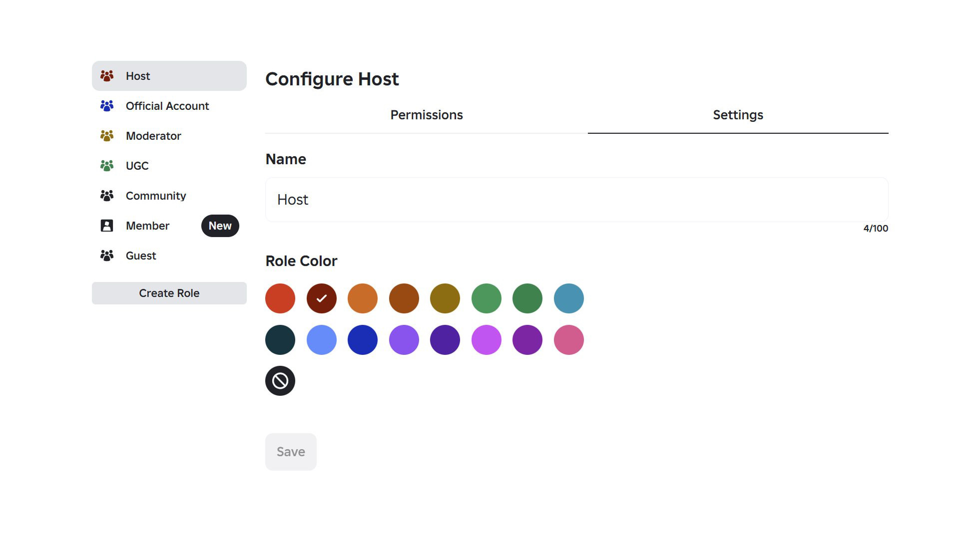 Community owners on Roblox can now assign different colors to Roles